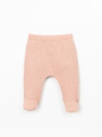 Leggings em mistura de fibras naturais e fibras recicladas