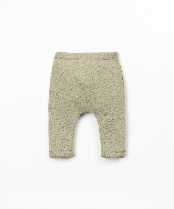 Leggings com fibras recicladas