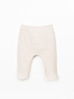 Leggings em mistura de fibras naturais e fibras recicladas