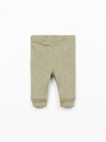 Leggings lisas em algod�o org�nico