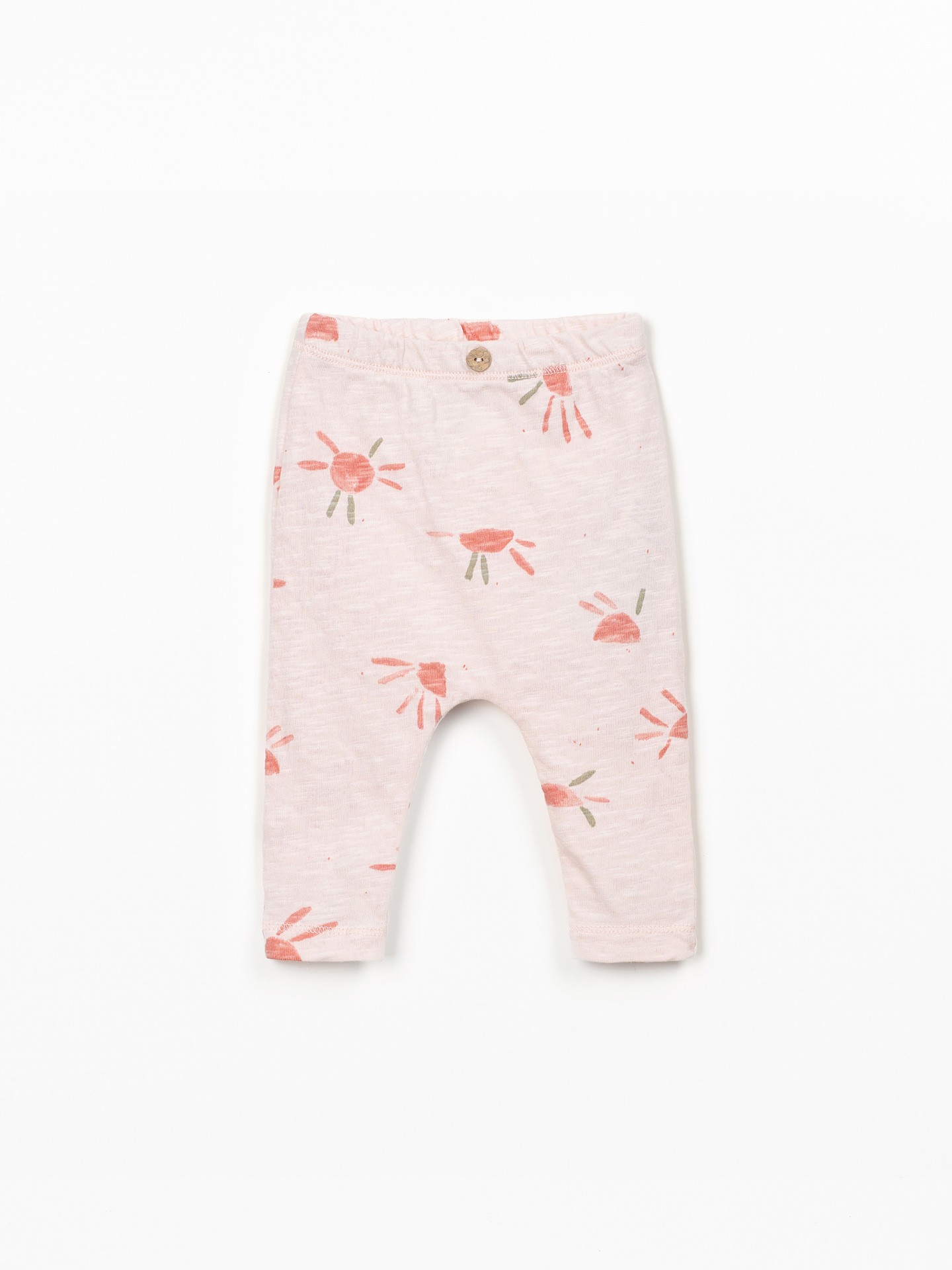 Leggings com estampado de sol