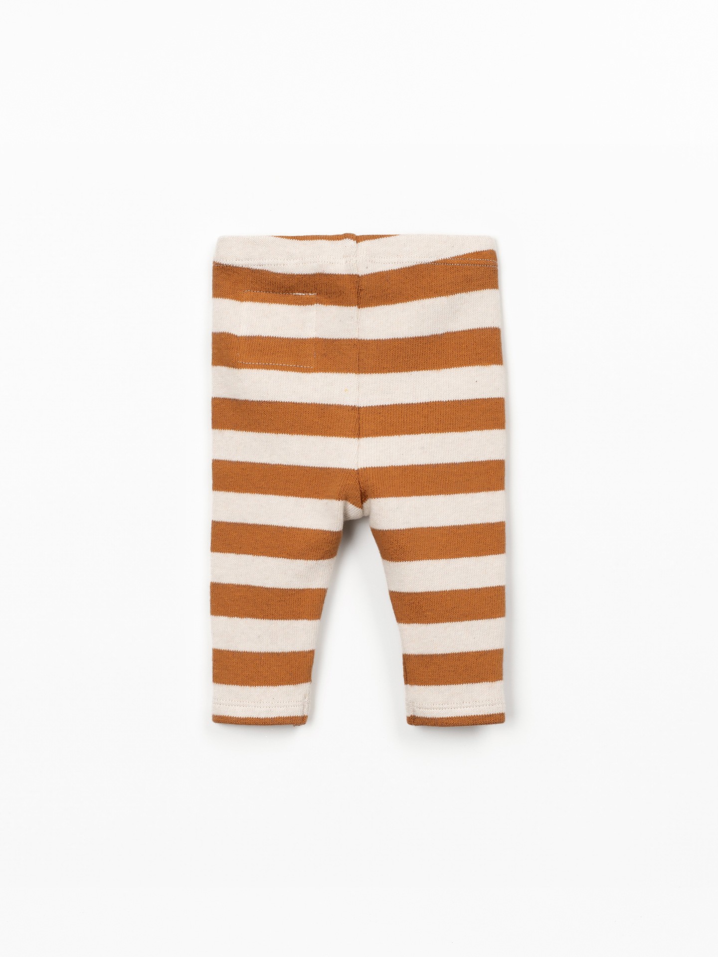 Leggings com padrão de riscas