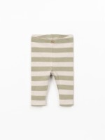 Leggings com padrão de riscas Leggings com padrão de riscas