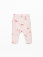 Leggings com estampado de sol