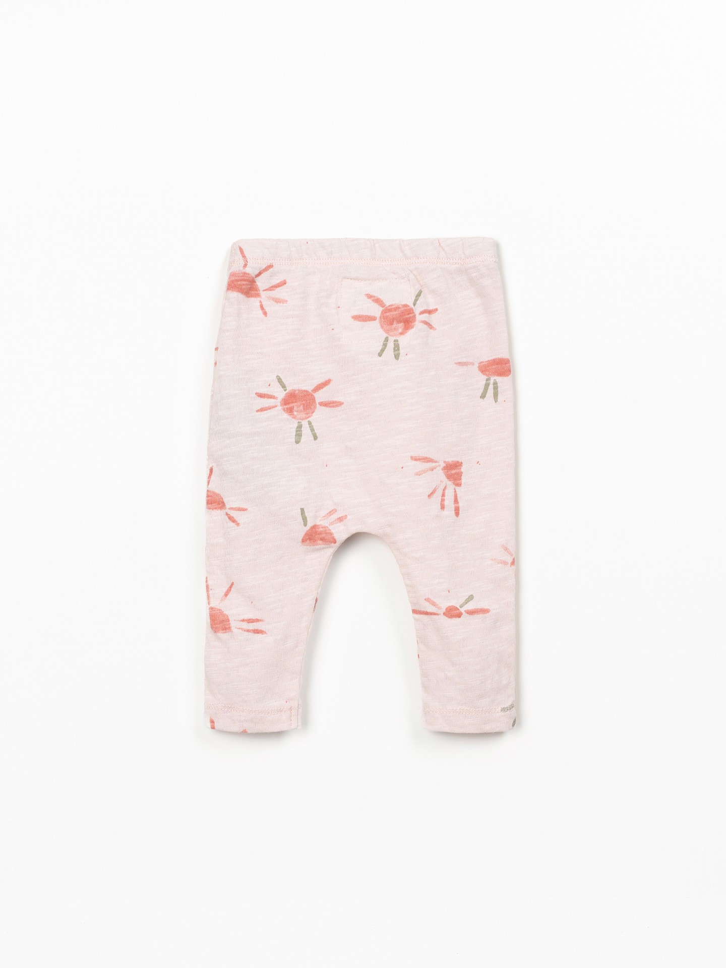 Leggings com estampado de sol