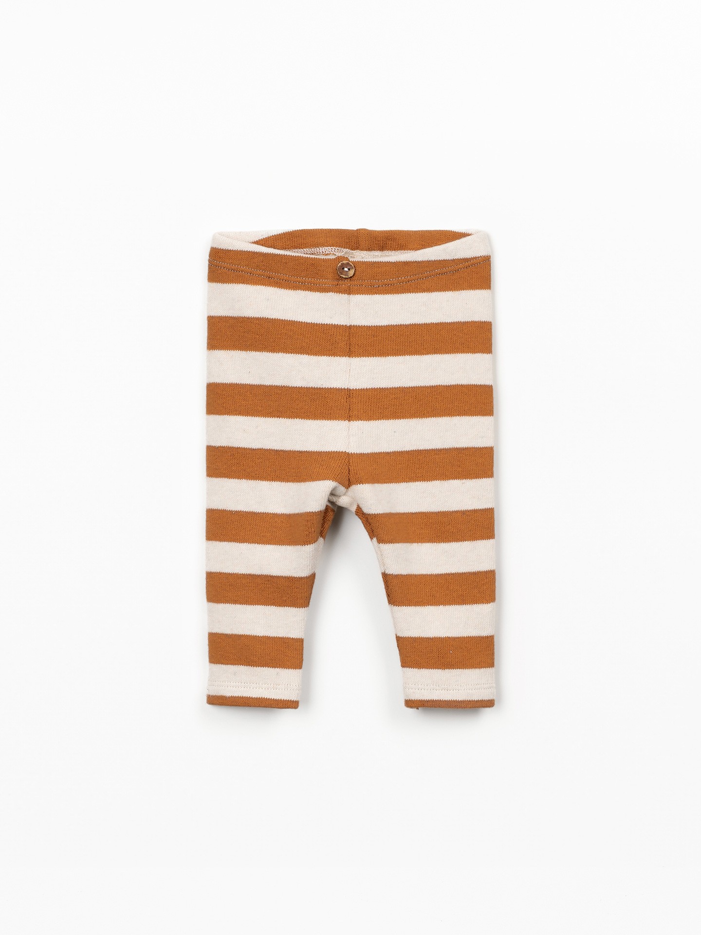 Leggings com padrão de riscas