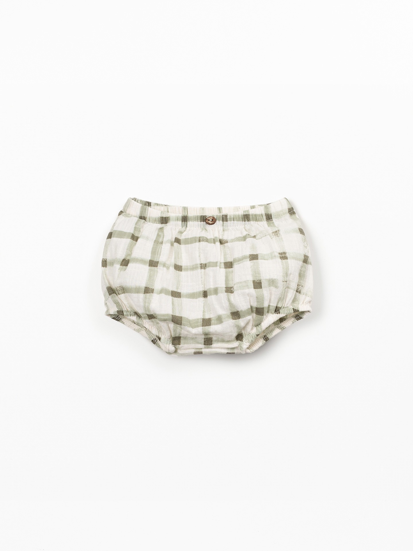 Short en tissu de coton biologique avec imprim?