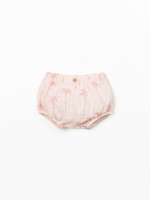 Cal��o de algod�o org�nico com estampado de palmeiras