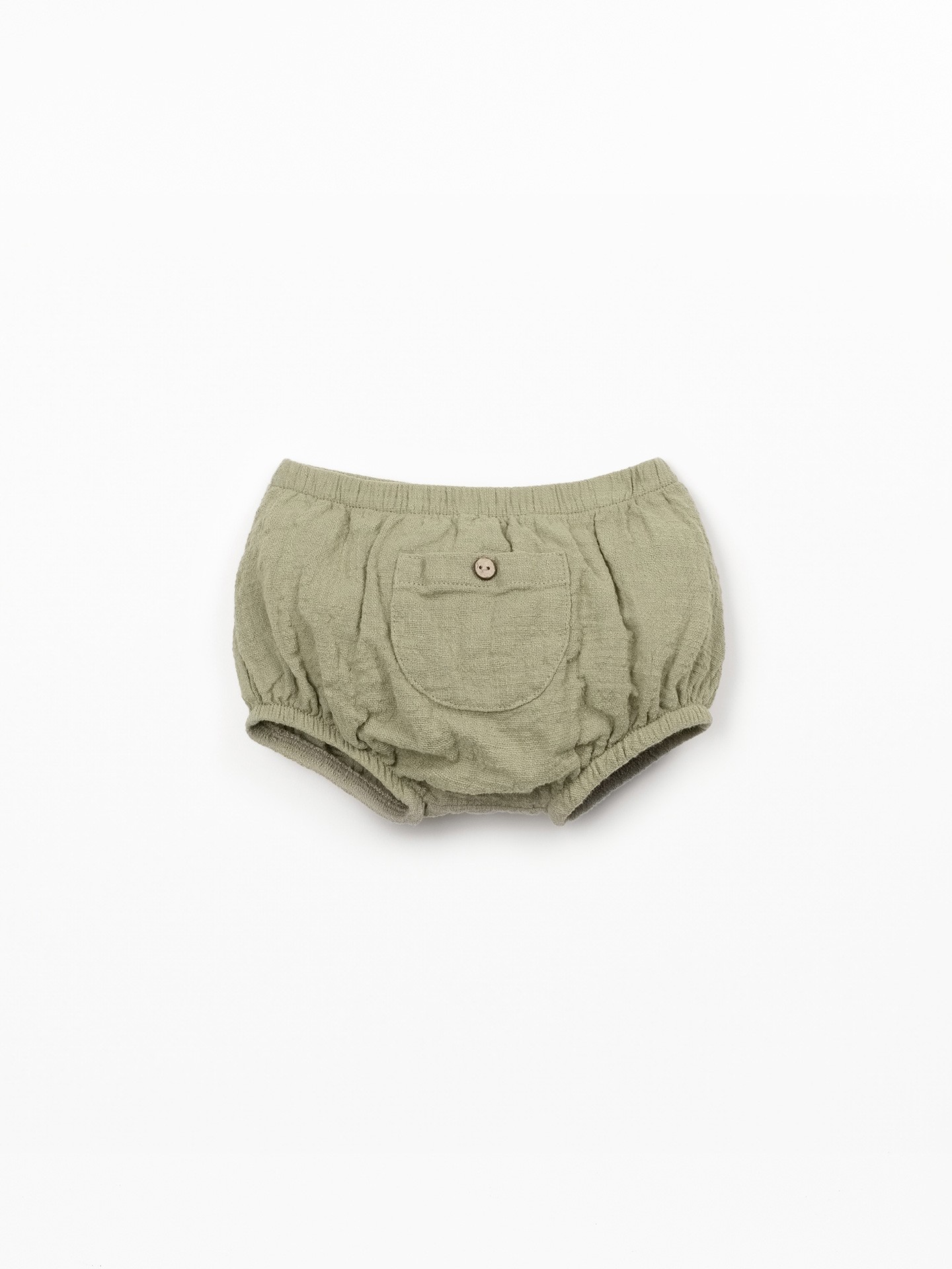 Pantalones cortos de tejido con bolsillo