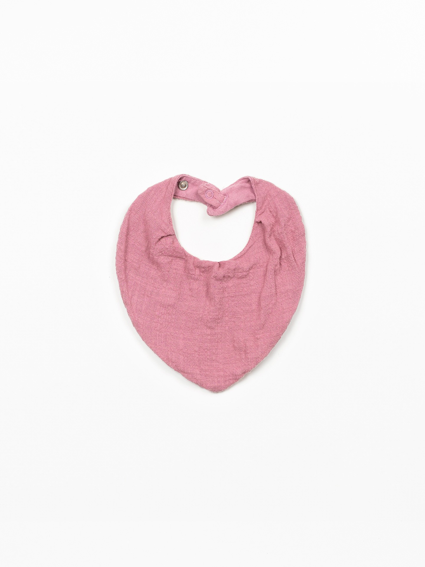 Babete de tecido em algod�o org�nico e algod�o  reciclado