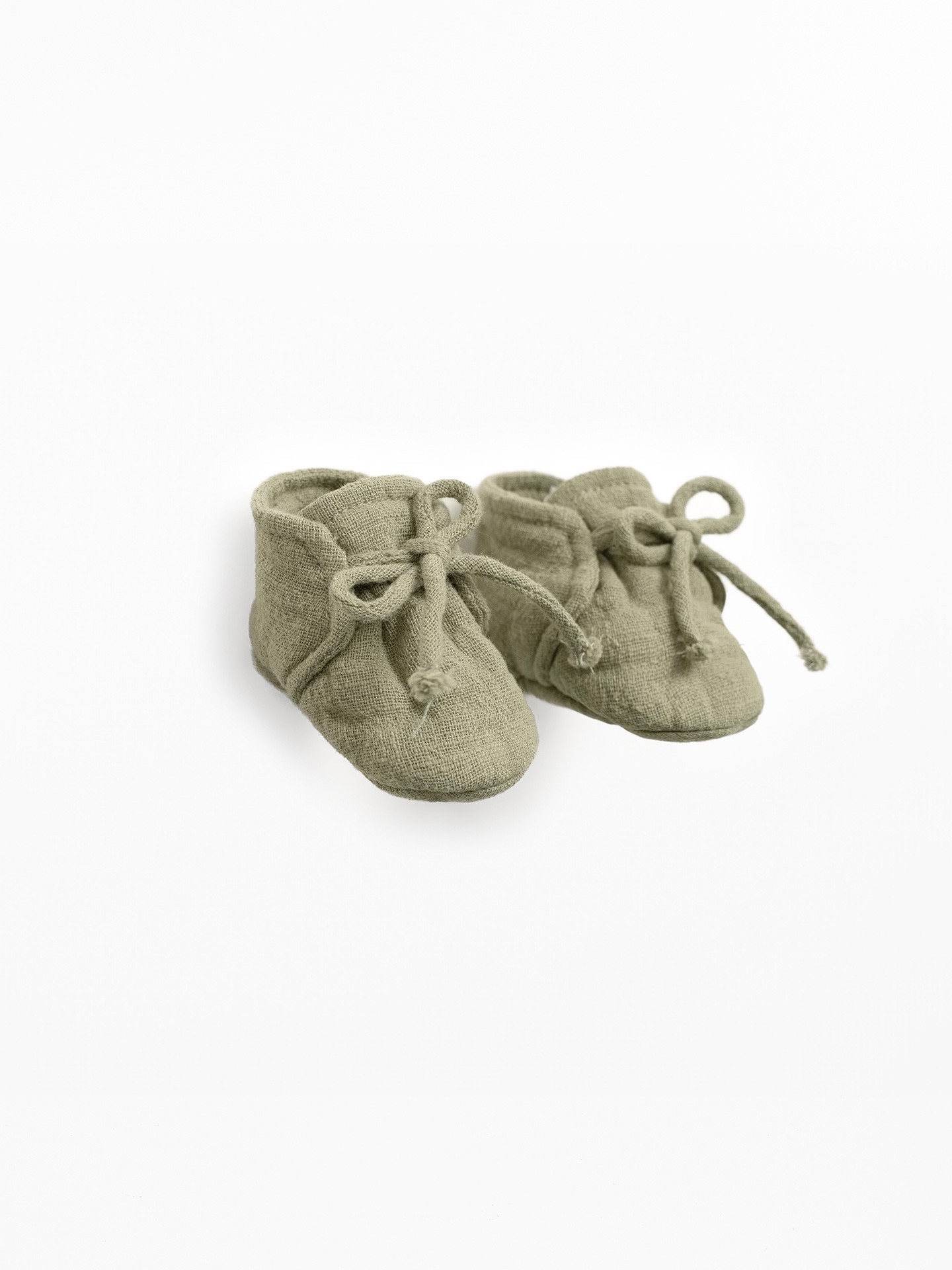 Sapatos de tecido em algodão orgânico