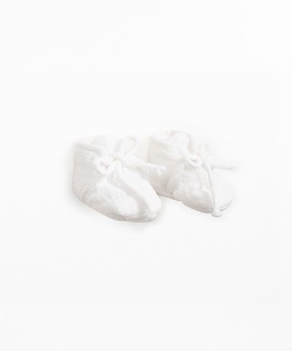 Sapatos de tecido em algod�o org�nico 