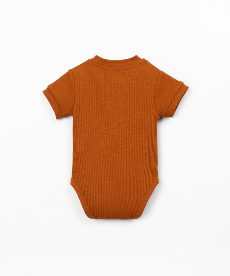 Body de malha em algodão orgânico