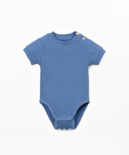 Body de malha em algodão orgânico