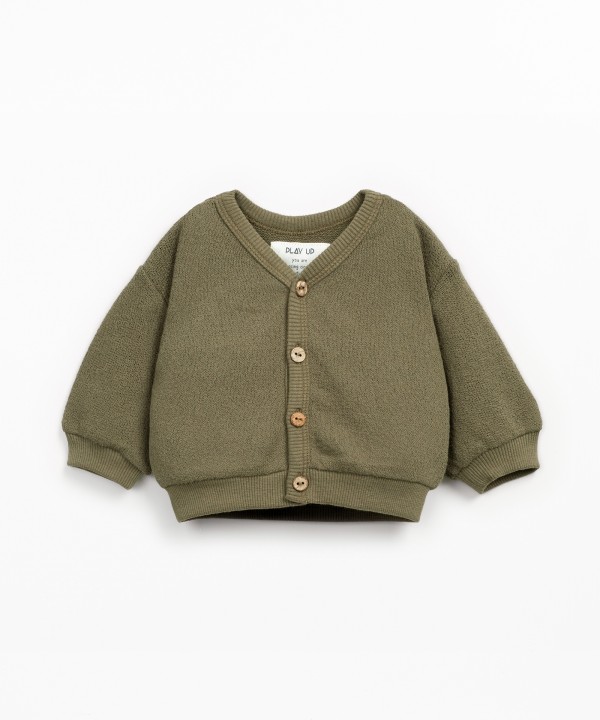 Casaco de malha com fio Re(Play)