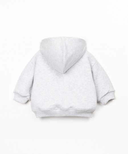 Veste avec fermeture zippée et capuche