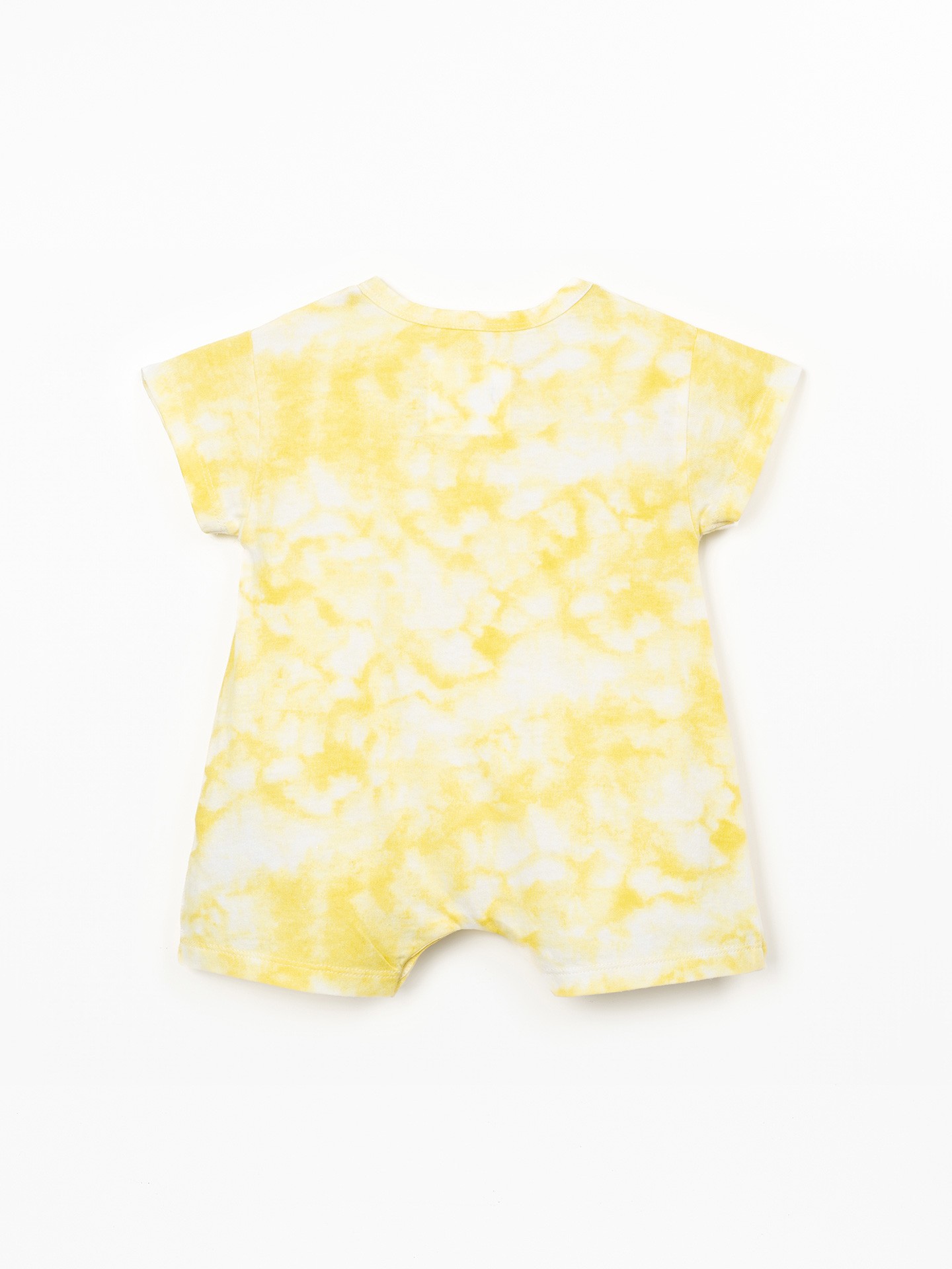 Macacão de malha com mistura de fibras naturais e fibras recicladas