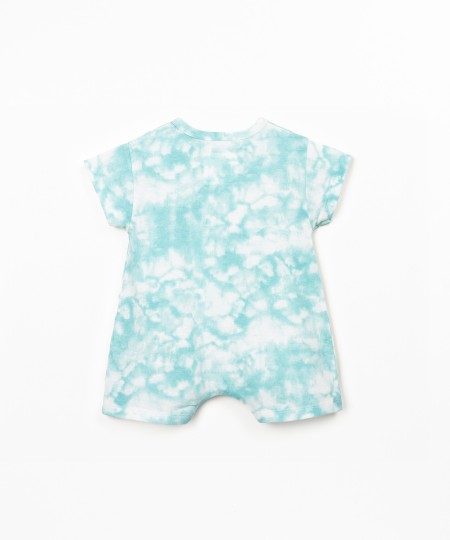 Combinaison en maille avec mélange de fibres naturelles et fibres recyclées