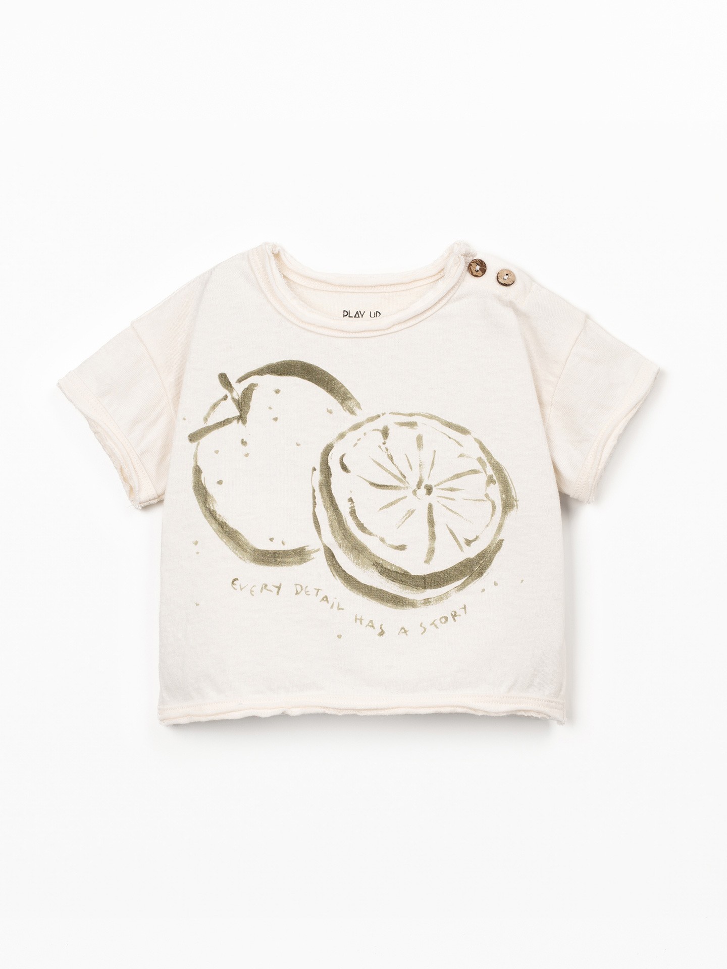 T-shirt with front print