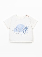 T-shirt with front print