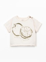 T-shirt with front print