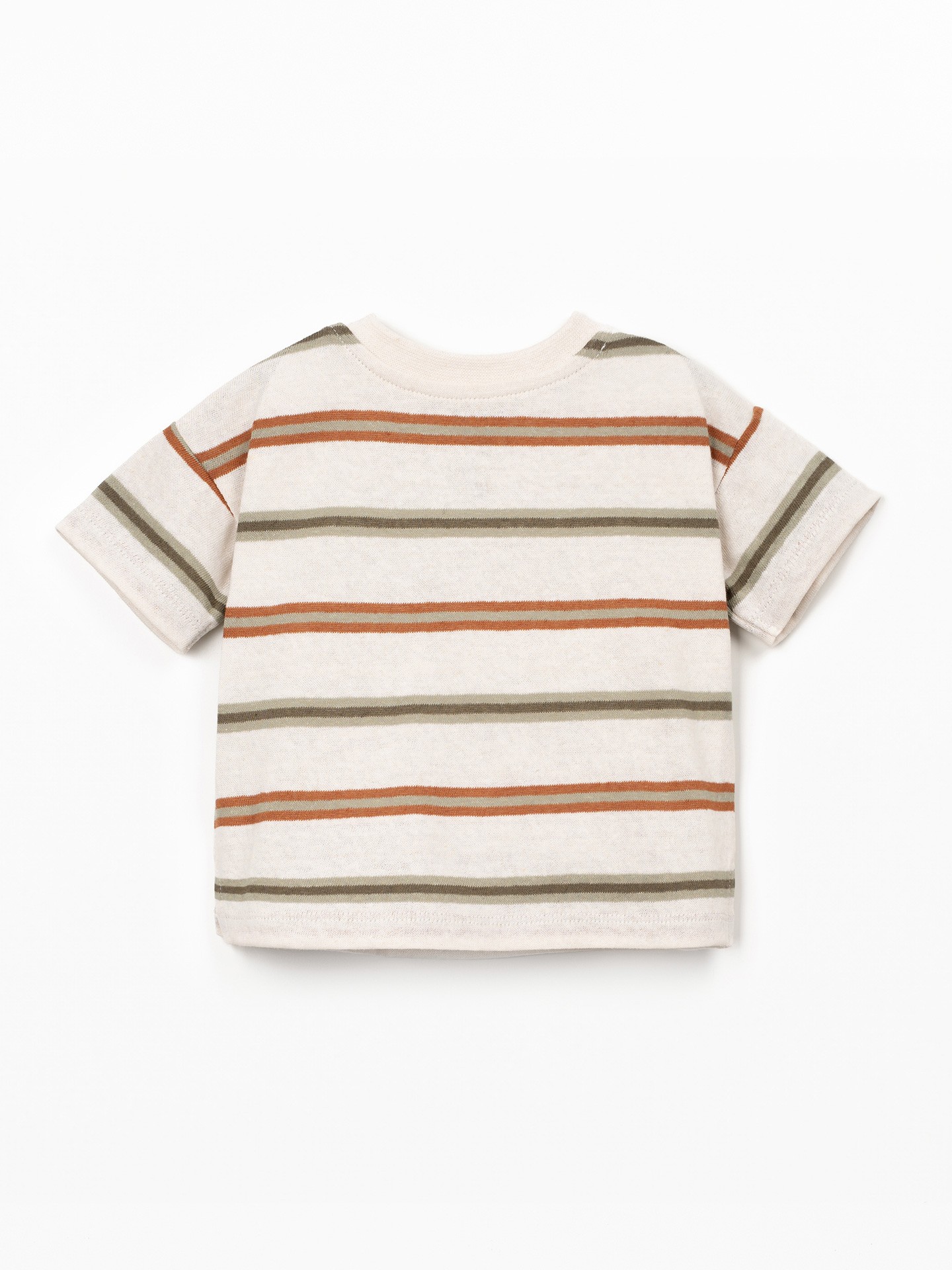 T-shirt com padrão de riscas