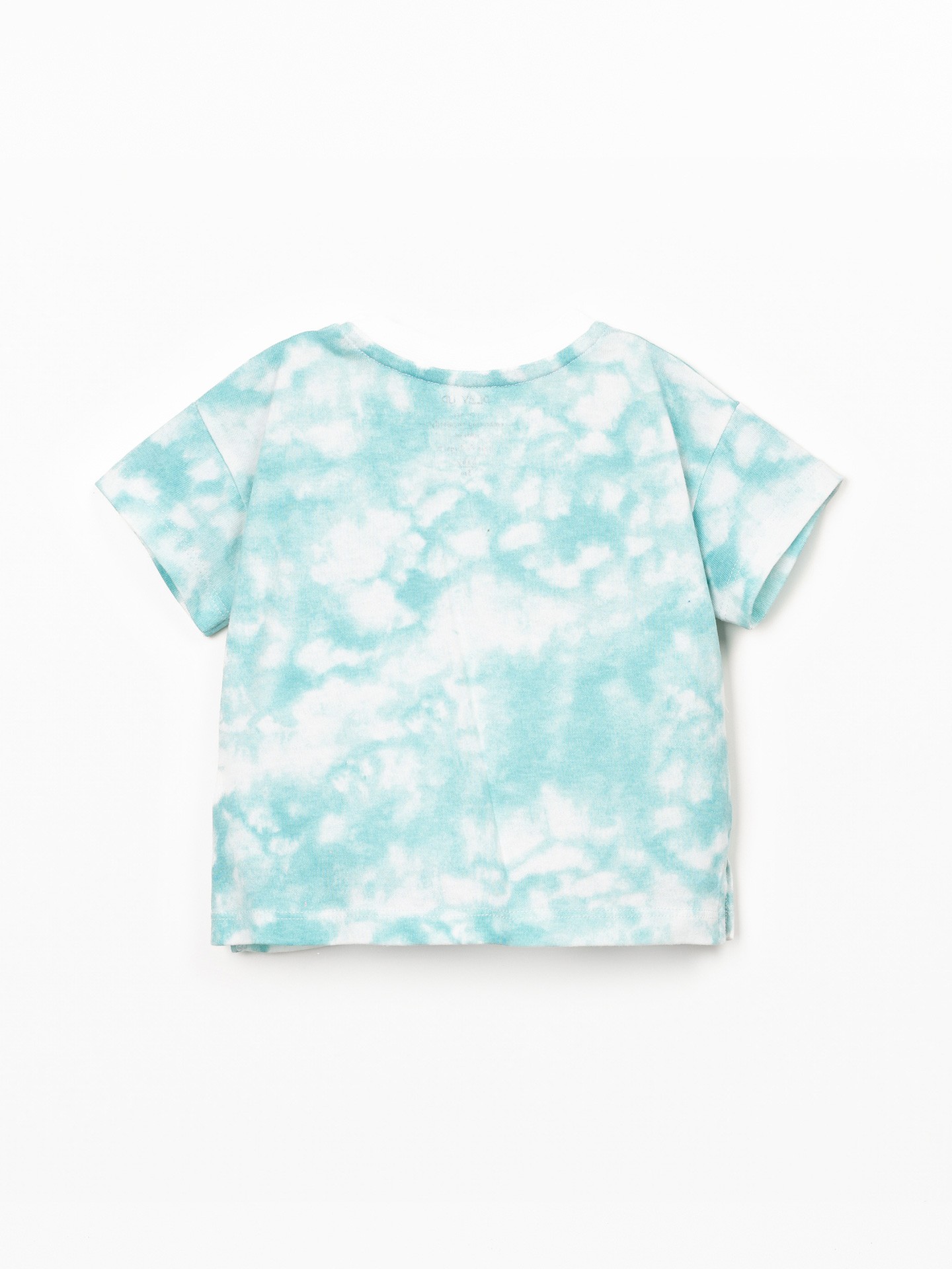 T-shirt com estampado tie dye