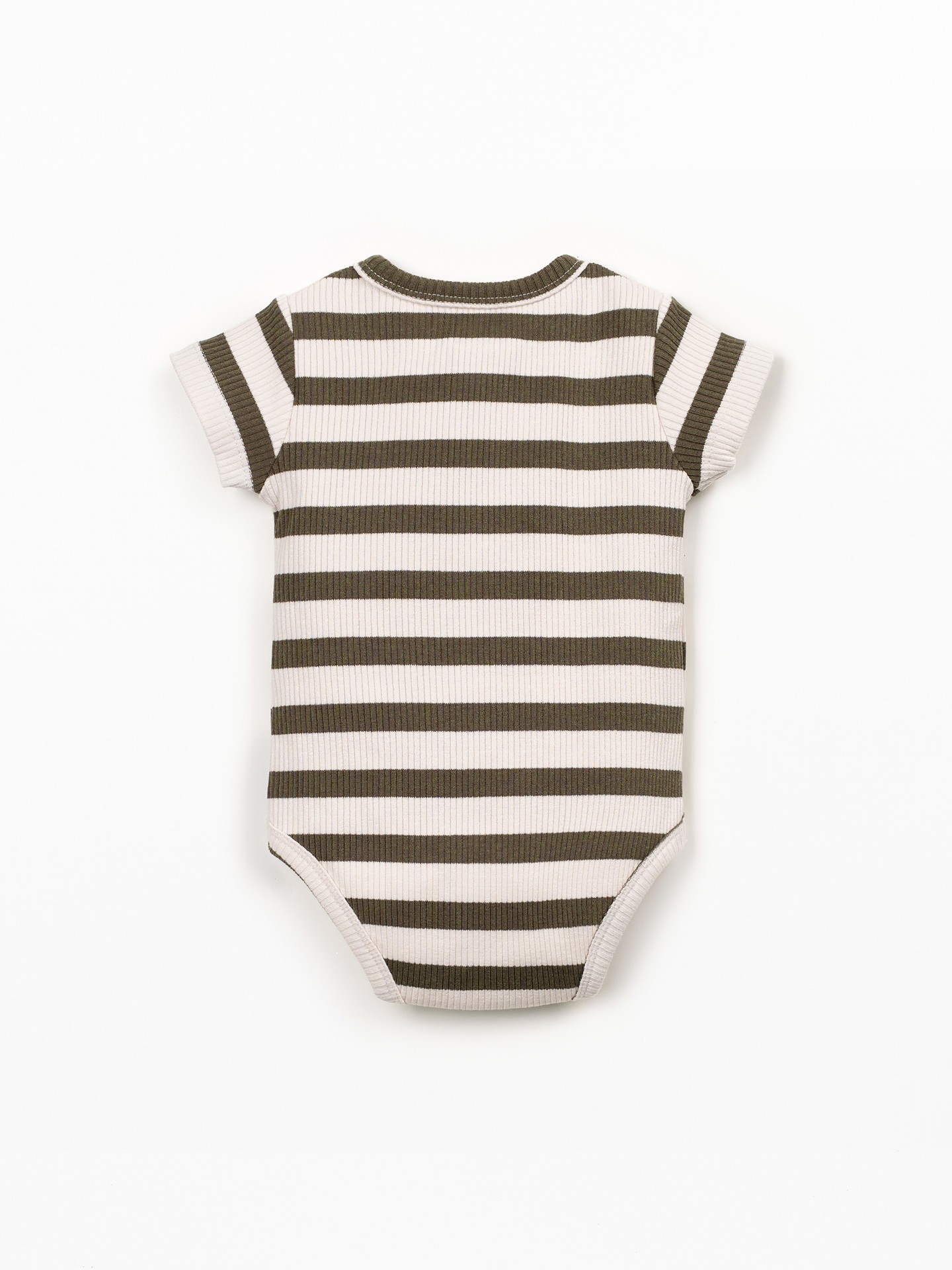 Striped pattern bodysuit