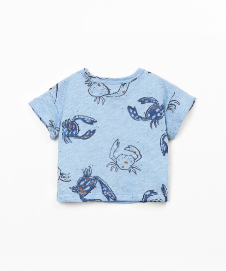 Camiseta con fibras naturales