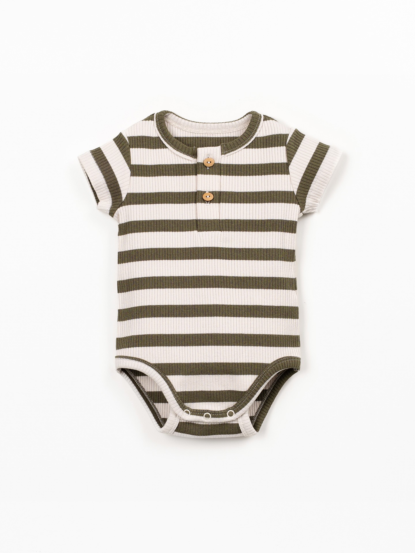 Striped pattern bodysuit