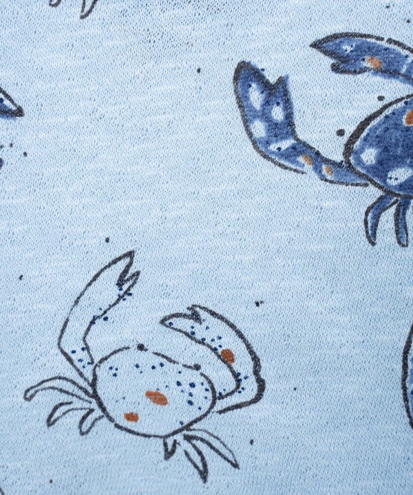 T-shirt com fibras naturais