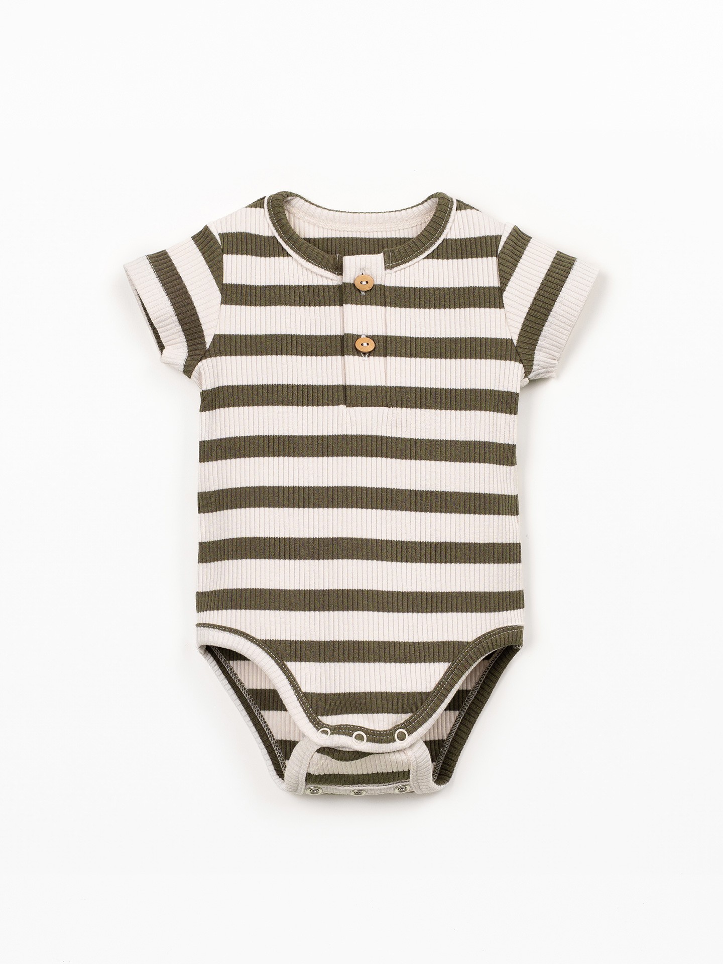Striped pattern bodysuit