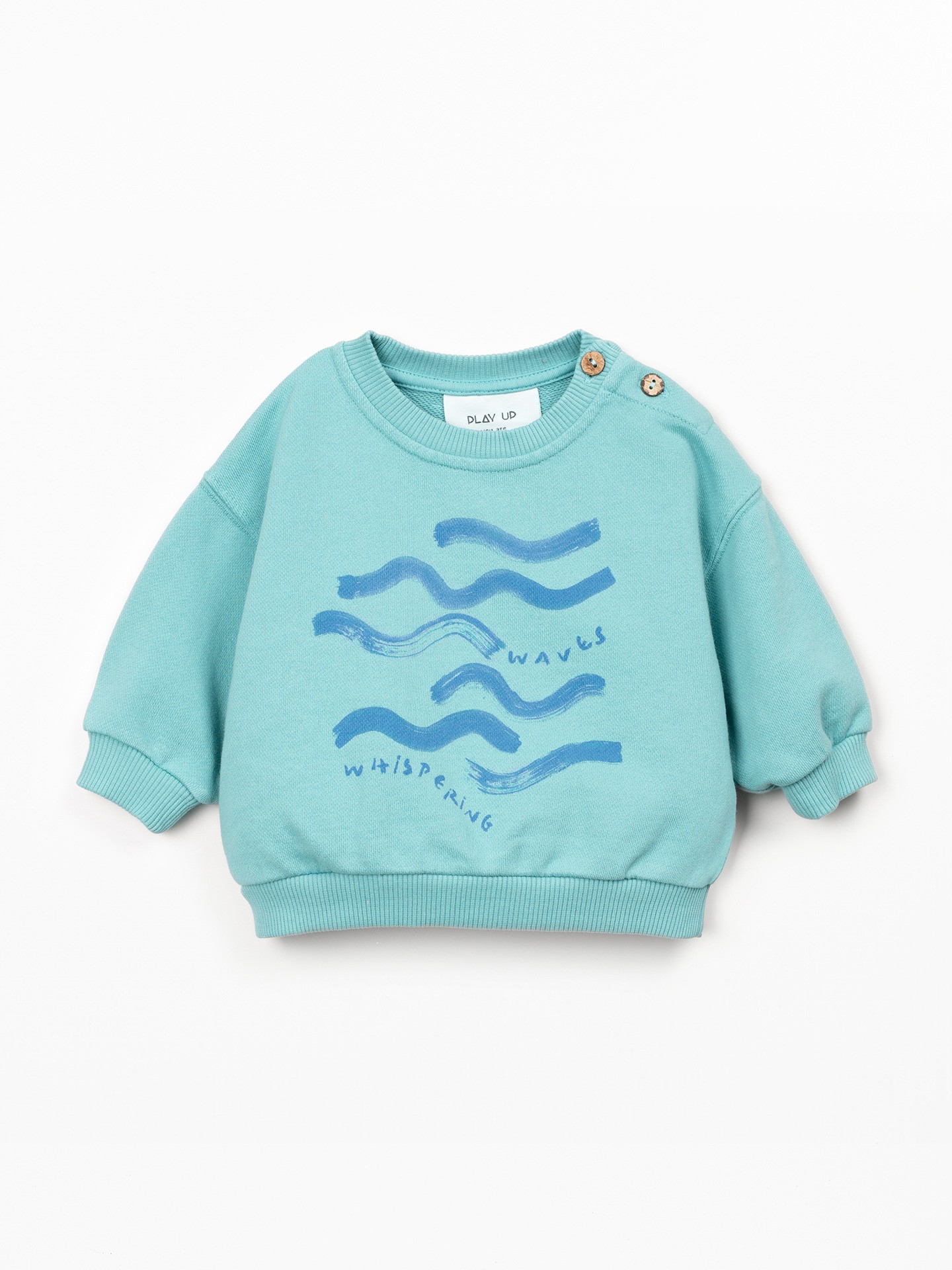 Organic cotton knit sweater