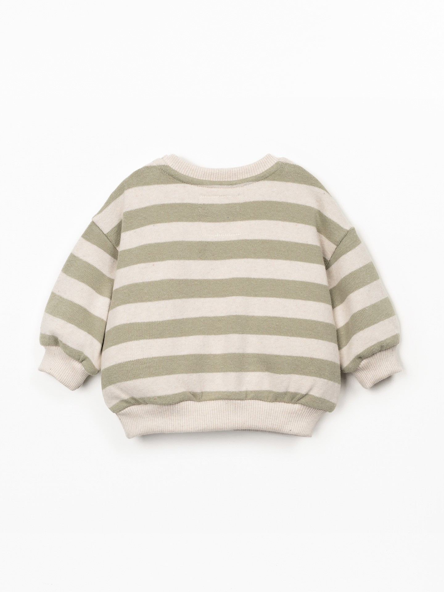 Camisola com mistura de fibras naturais e fibras recicladas