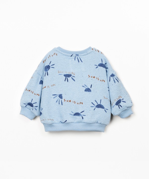 Felpa con filato Re(Play)