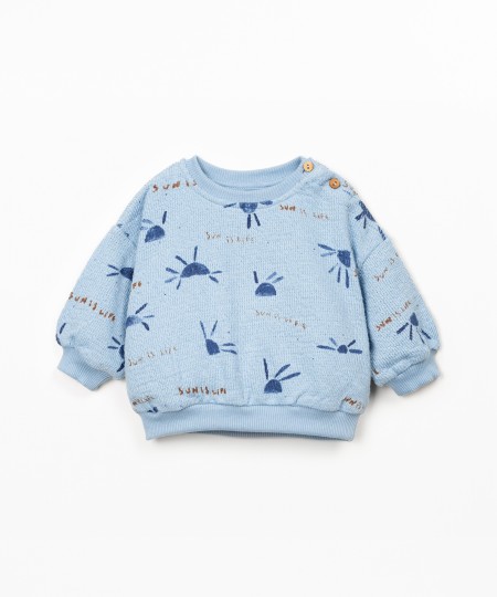 Sweatshirt with Re(Play) Yarn