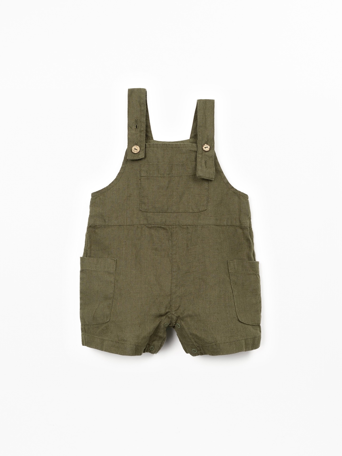 Macacão de tecido em linho