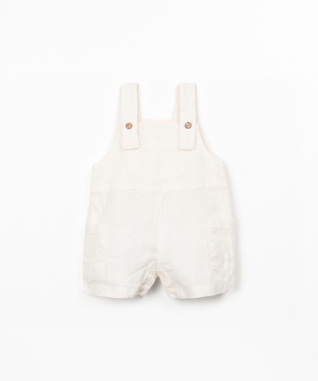 Combinaison en tissu de lin