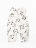 Linen jumpsuit with print Linen jumpsuit with print