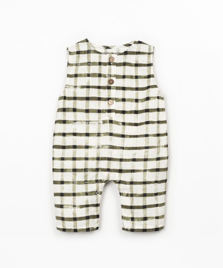 Jumpsuit in organic cotton fabric