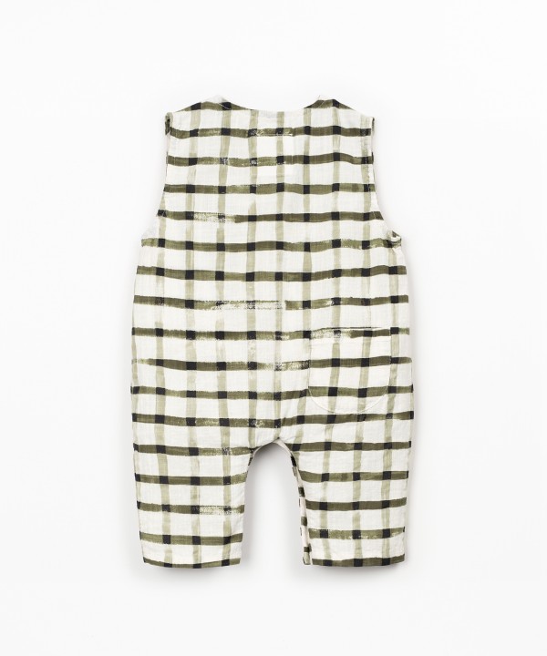 Jumpsuit in organic cotton fabric