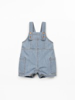 Cotton denim jumpsuit