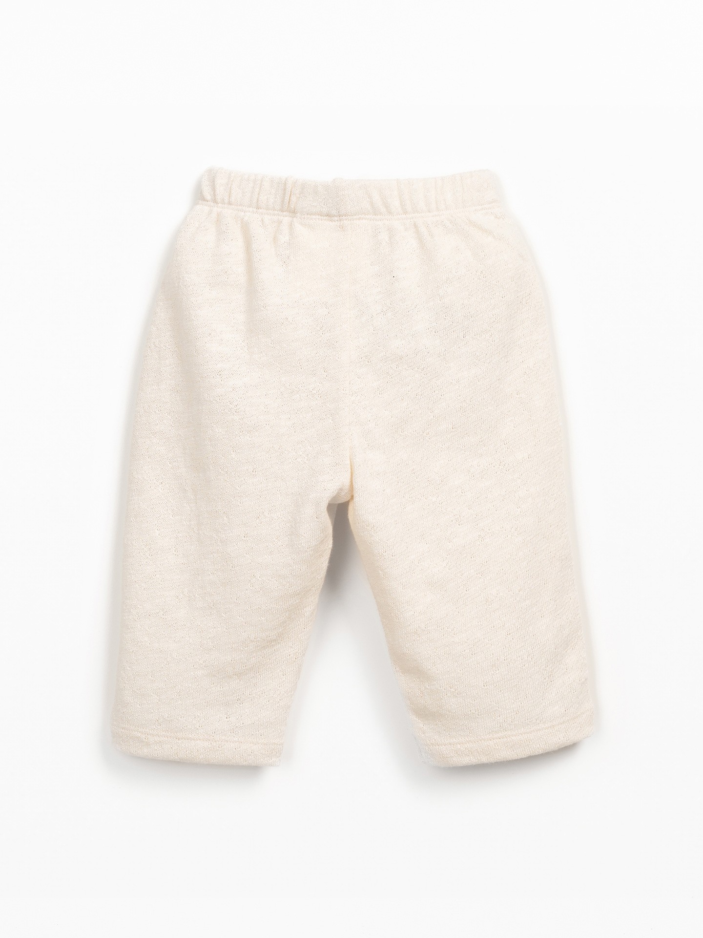 Calça de malha em algodão orgânico