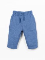 Organic cotton jersey trousers