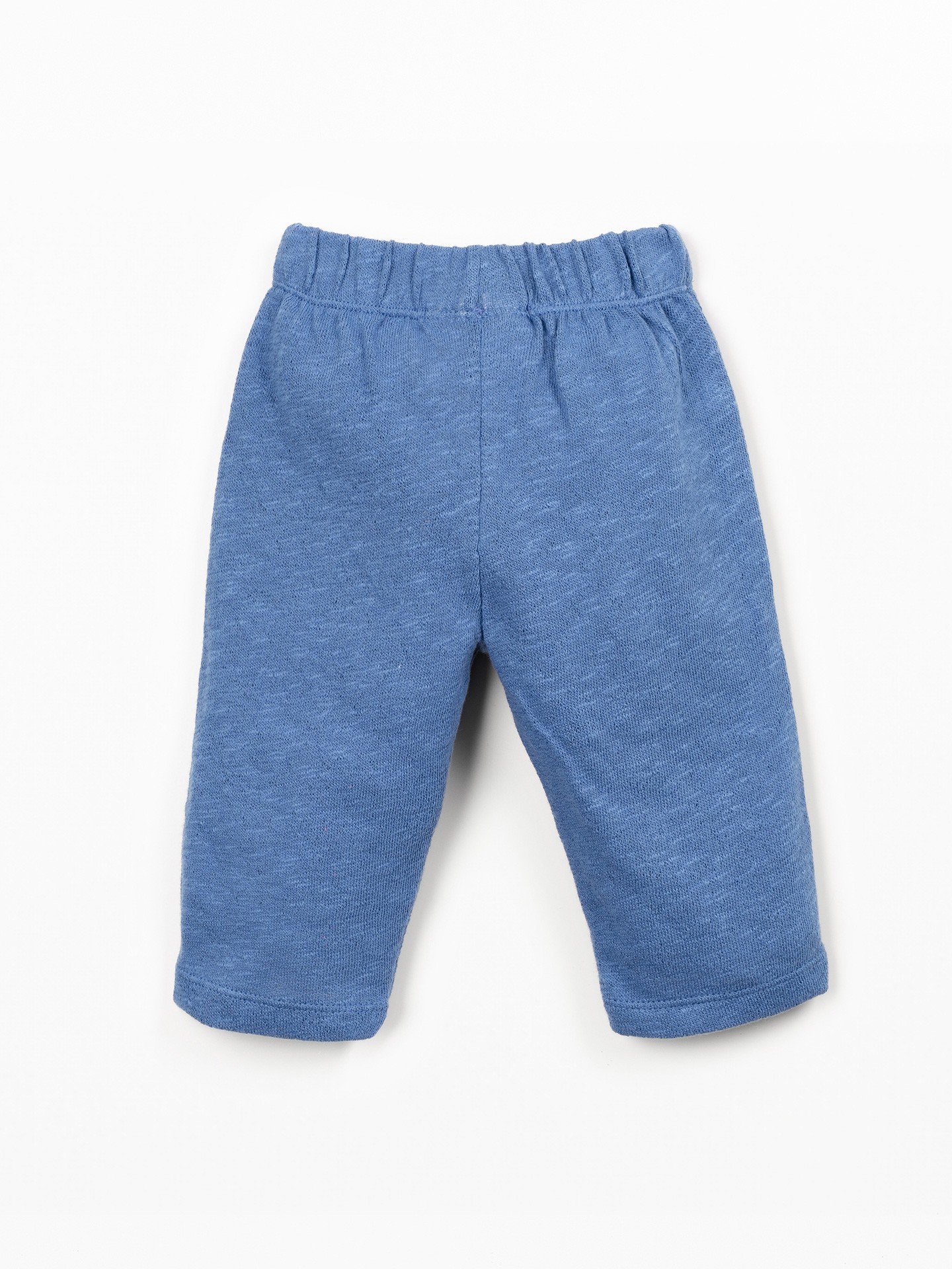 Calça de malha em algodão orgânico