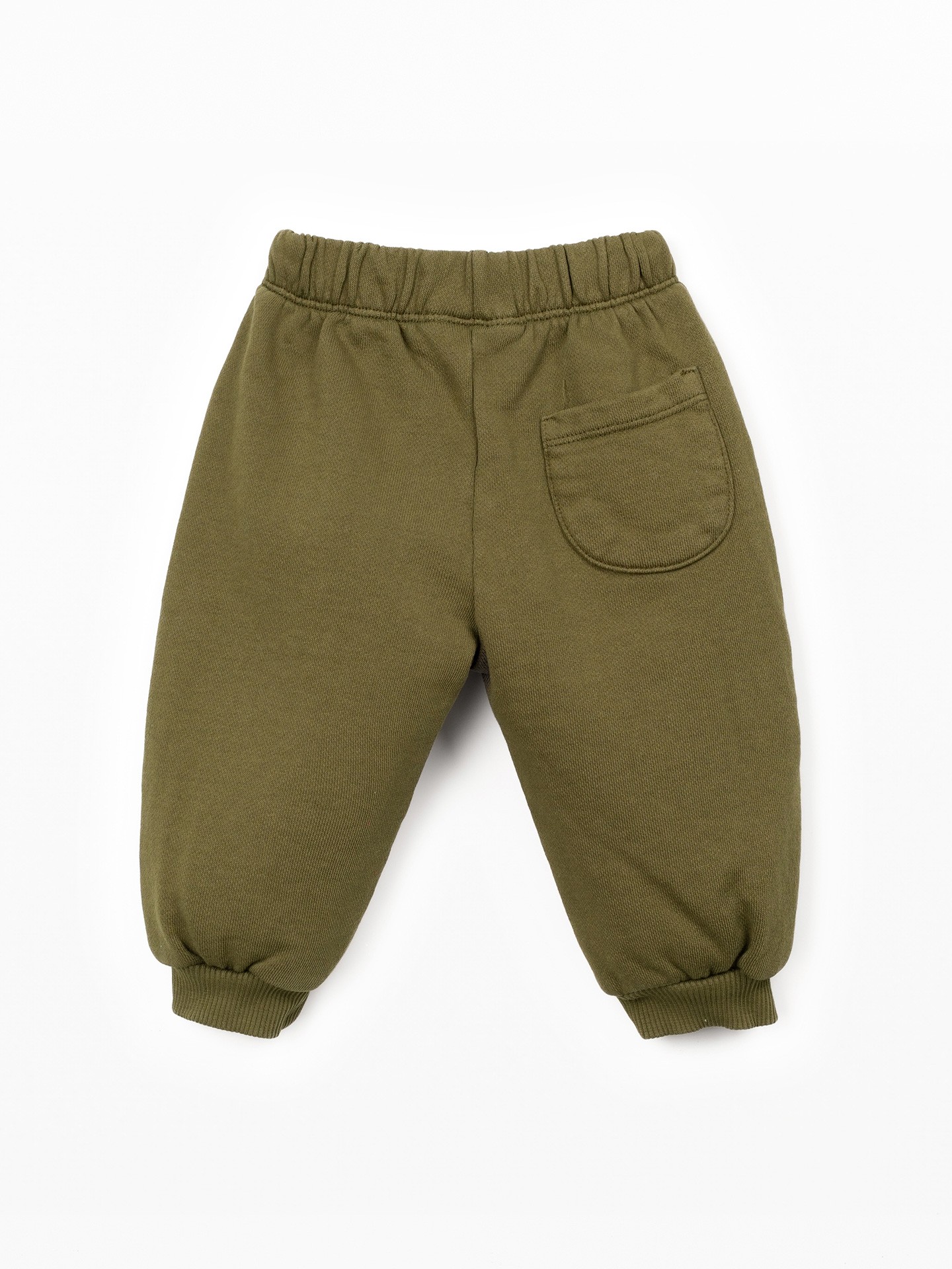 Calça de malha com desenho