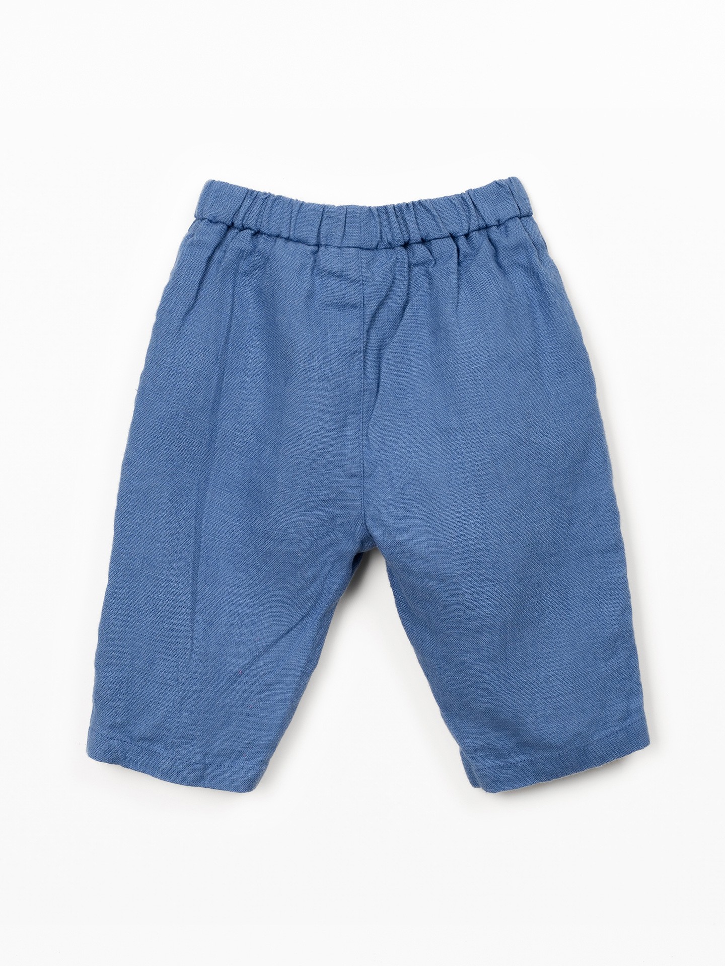 Linen fabric trousers