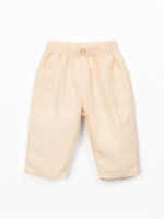 Calça de tecido em algodão orgânico Calça de tecido em algodão orgânico