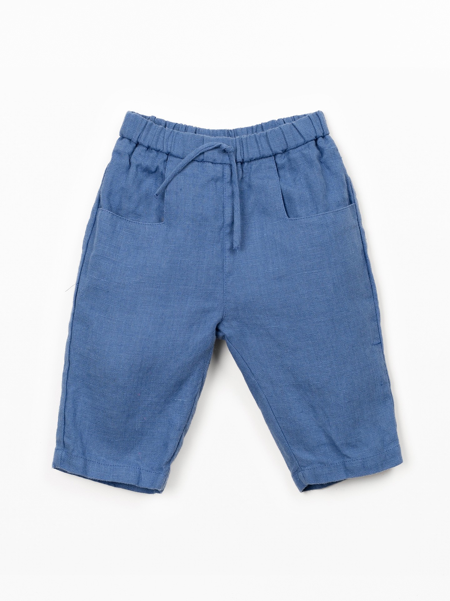 Linen fabric trousers