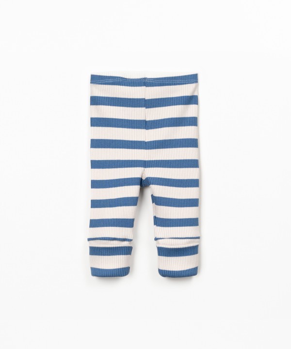 Leggings in cotton and modal blend